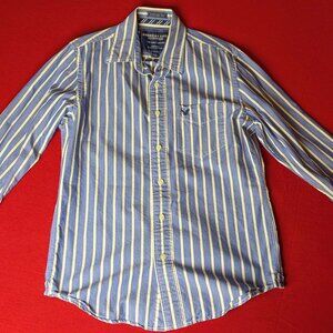 American Eagle Men’s Vintage Fit Oxford Shirt – Size Small